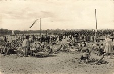 AK DDR Luftkurort Arendsee (Altmark) - Strandbad - Strand ~1961 n. Hadmersleben