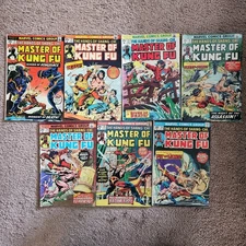 Marvel Comics The Hands of Shang-Chi Master Of Kung Fu, Lot of 7