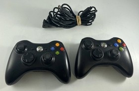 Microsoft Xbox 360 Bundle 60GB Console Controllers Headphones Star Trek TESTED