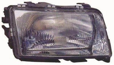 Hauptscheinwerfer links H4 441-1113L-LD-E ABAKUS für AUDI 100 C4 Stufenheck