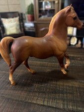 Breyer Chestnut Sorel Arabian Horse Stamped Made in USA 7”x7” Figurine Toy