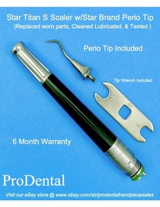Star Titan S Brand Fixed Back End Dental Handpiece Scaler w/Perio Tip