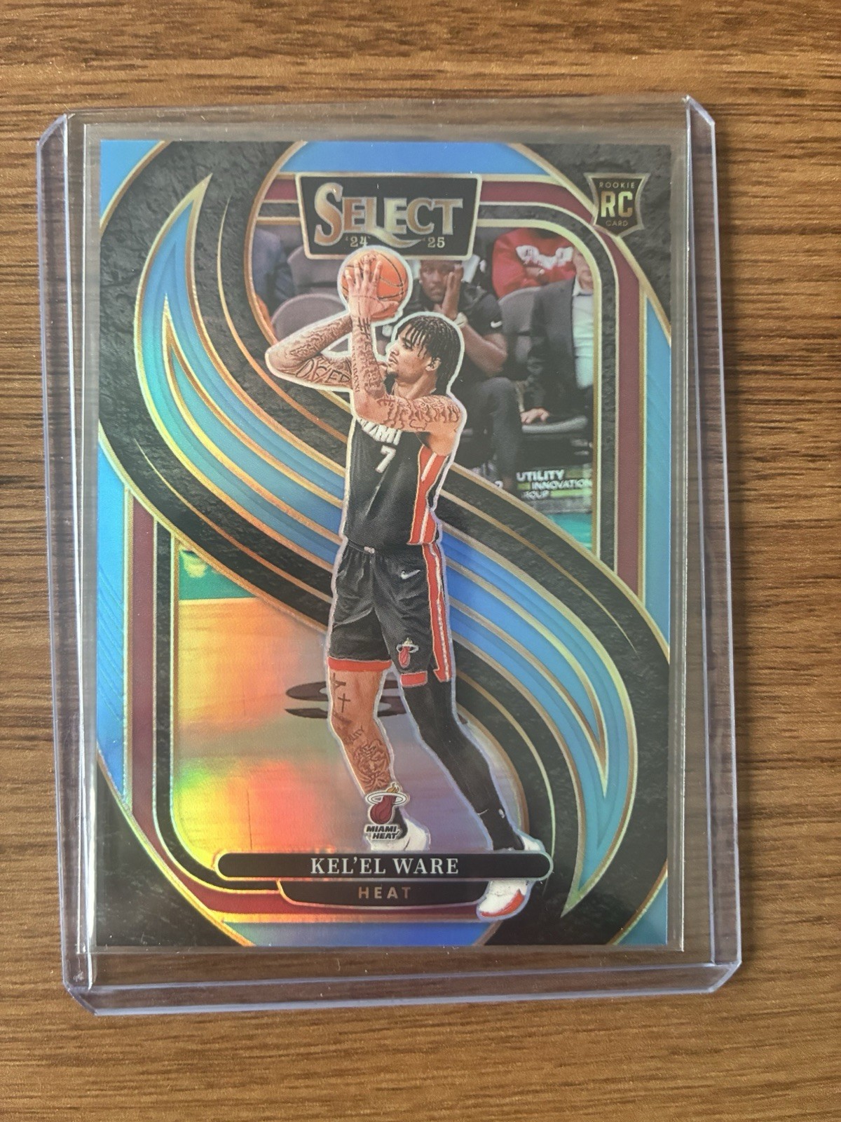 KEL'EL WARE 2024-25 SELECT PREMIER LEVEL ROOKIE LIGHT BLUE RC /299