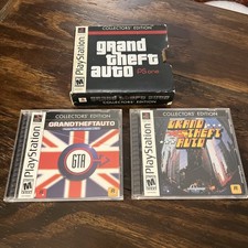 Grand Theft Auto Collectors' Edition INCOMPLETE (Sony PlayStation 1, 2002)
