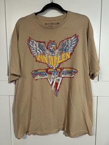 Van Halen Graphic T-Shirt XL 100% Cotton Rock & Pop Music Tee
