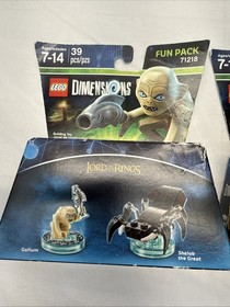 (2) LEGO - 71218 & 71219 - Gollum/Legolas [NEW] DIMENSIONS LOTR Lot