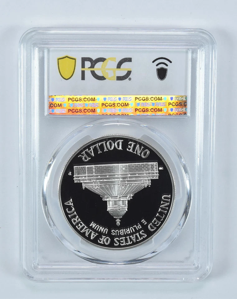 2000-P Library Of Congress Commemorative Dollar PR69 DCAM PCGS Blue Label *1484 - Image 2 of 4