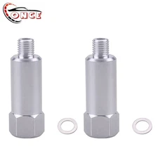 2X LS Engine Swap Coolant Water Temp Sensor Adapter M12x1.5 to 3/8 NPT Adapter