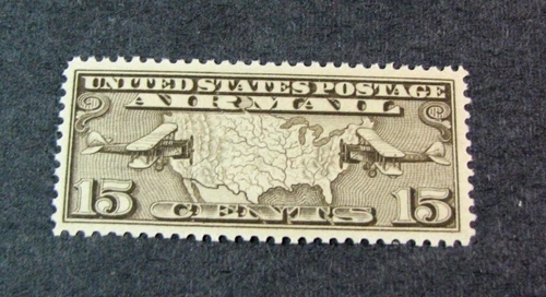 US Stamp Scott# C8 Map & Two Mail Planes MNH 1926 Stock Picture H353