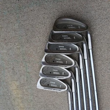 Tour Model II Black Dot Peripheral Weighted Irons Set Stiff Flex 5 6 7 8 9 PW