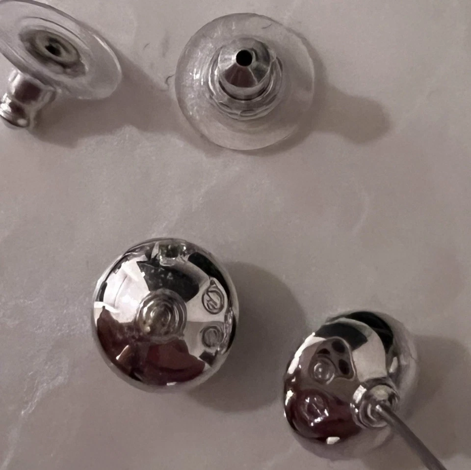 RARO RETIRADO, Pendientes Swarovski Angelic Púrpura. Nuevo. Auténtico.  Foto 4 de 4