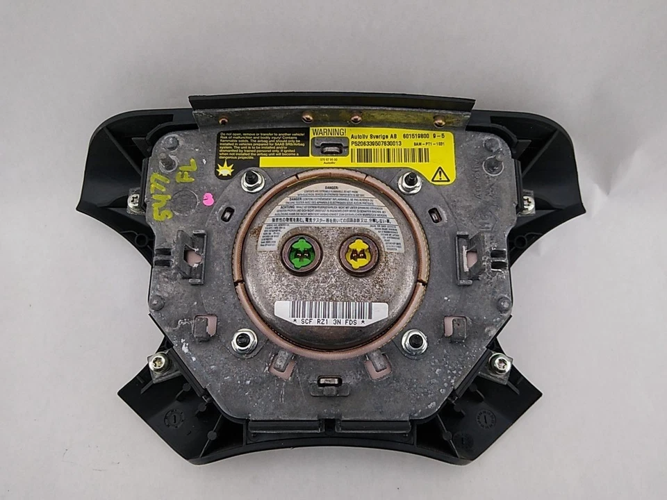 Saab 9-5 Sedan Steering Wheel Air Bag Airbag Fits 2002 2003 2004 2005 02 03 04 Foto 2 de 4