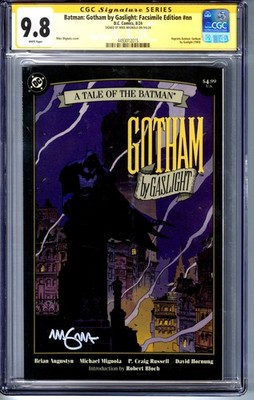 Batman Gotham by Gaslight: Facsimile Edition #nn CGC 9.8 SS Signed by Mignola