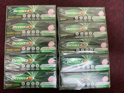 Berocca Boost Cherry - New & Sealed 10