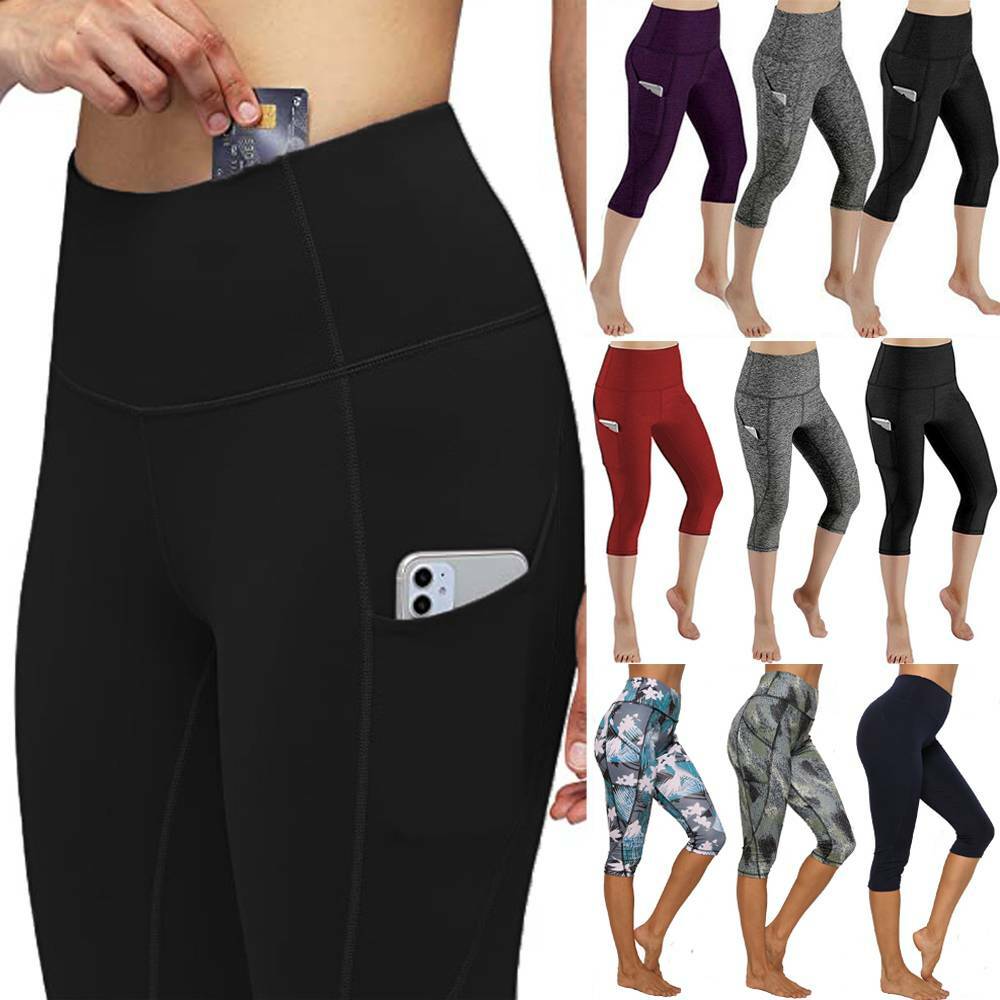 Capri Leggings With Pockets For Women