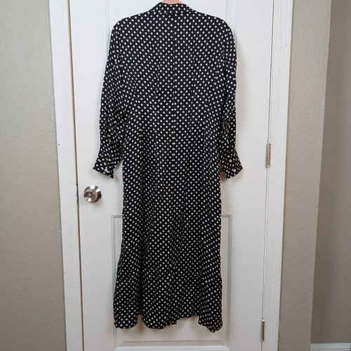 Everlane | Vestito Camicia The Hammered in Raso Nuovo con etichette Taglia 2 - Foto 2 di 12