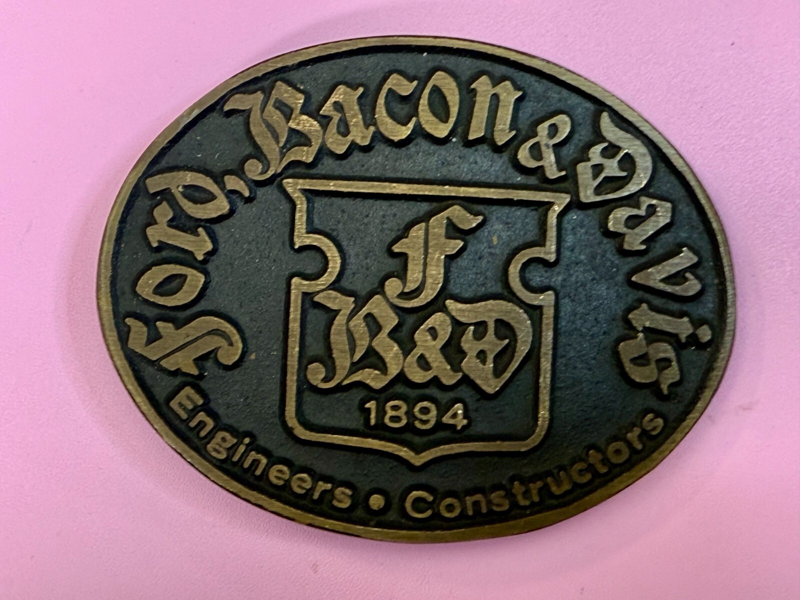 Ford Bacon Davis Engineers Constructors Solid Bra… - image 16