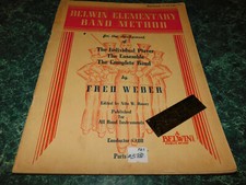 Belwin Elementary Band Method Baritone Treble Clef by Fred Weber