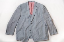 MARIO BARUTTI Blazer Men's UK 46 Single Breasted Wool Linen