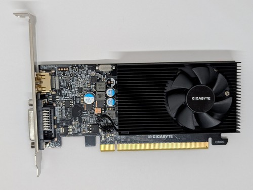 Gigabyte GeForce GT 1030 Grafikkarte – Low Profile, 2GB GDDR4, PCIe
