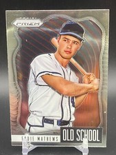 EDDIE MATHEWS 2021 Panini Prizm Old School Insert #OS-4 Milwaukee Braves