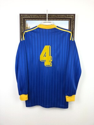 Vintage 90's Adidas Football Template Shirt Soccer Long Sleeve