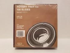 Rotary Tray for 100 Slides-Airequipt-Vintage-New in Package-Holds 2x2 Slides