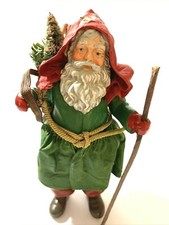 Santa Christmas Decorations Santa Clause Holiday Decor Preowned - Collectible