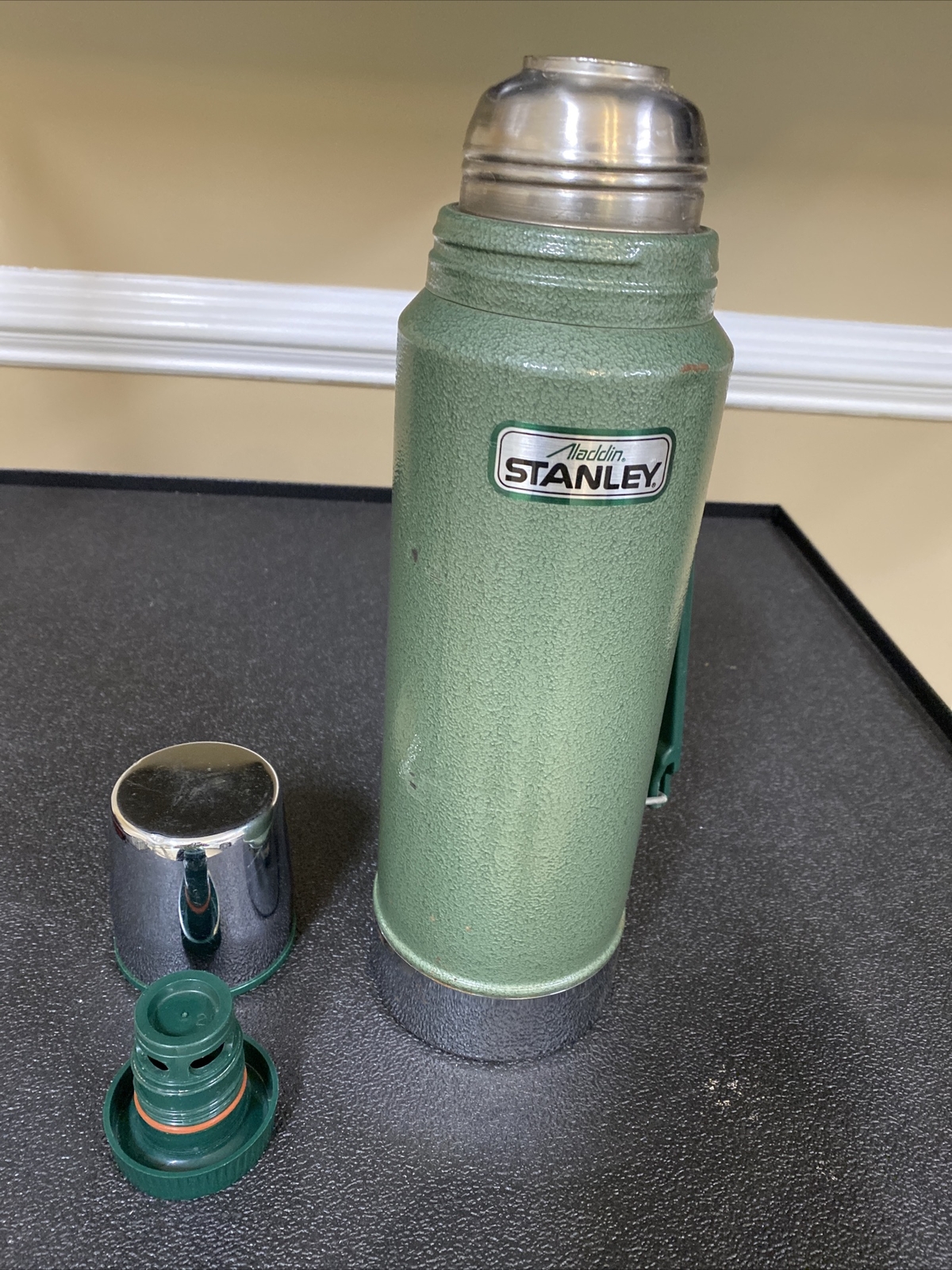 Vintage Aladdin Stanley 1 Qt Thermos A944DH Made In USA Complete eBay
