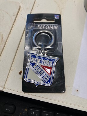 NEW NY Rangers Deluxe METAL Key Ring Key Chain Key Ring NHL W SEAL ...