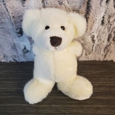 Vintage RUSS BERRIE Bear ROSEBUD Love PLUSH TEDDY, Hiding Rose Behind It's Back