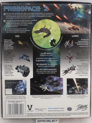 Jeu PC Freespace 2 - Version Française Big Box - État Correct - Éditeur TalonSoft