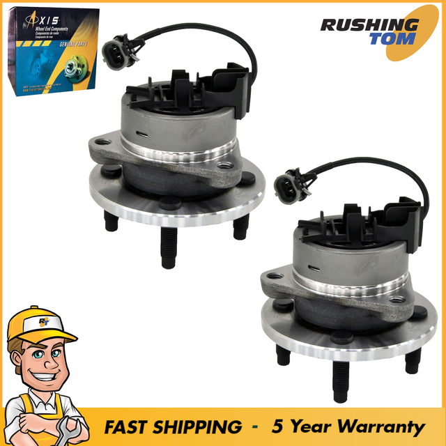 2 Front Wheel Hub & Bearing Assembly 4 Lug for Chevrolet Cobalt G5 Ion