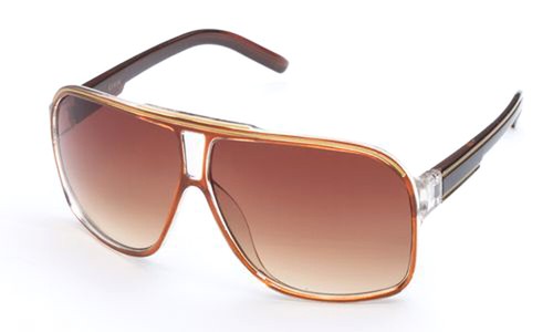 Sunglasses Classic Turbo Pilot Style Retro Fashion Vintage Eyewear UV 100% - Picture 5 of 5