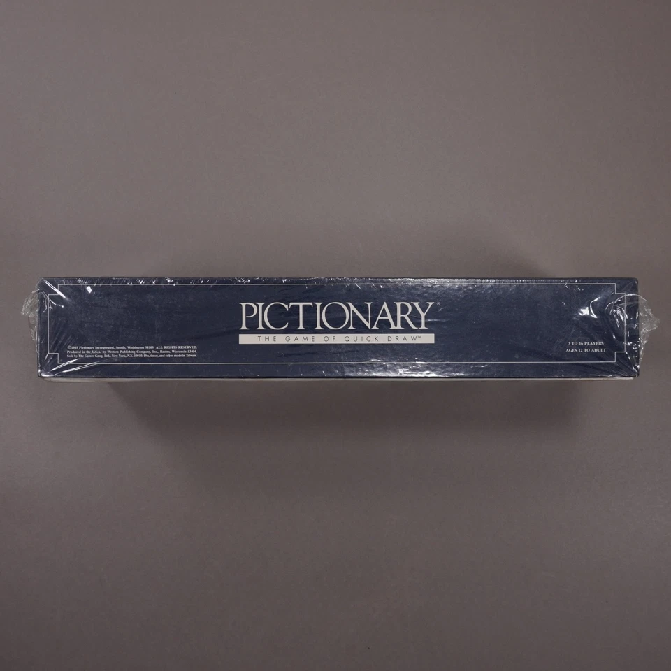 NEW Vintage PICTIONARY First Edition 1985 Board Game Factory Sealed 80s 90s - Image 4 of 4