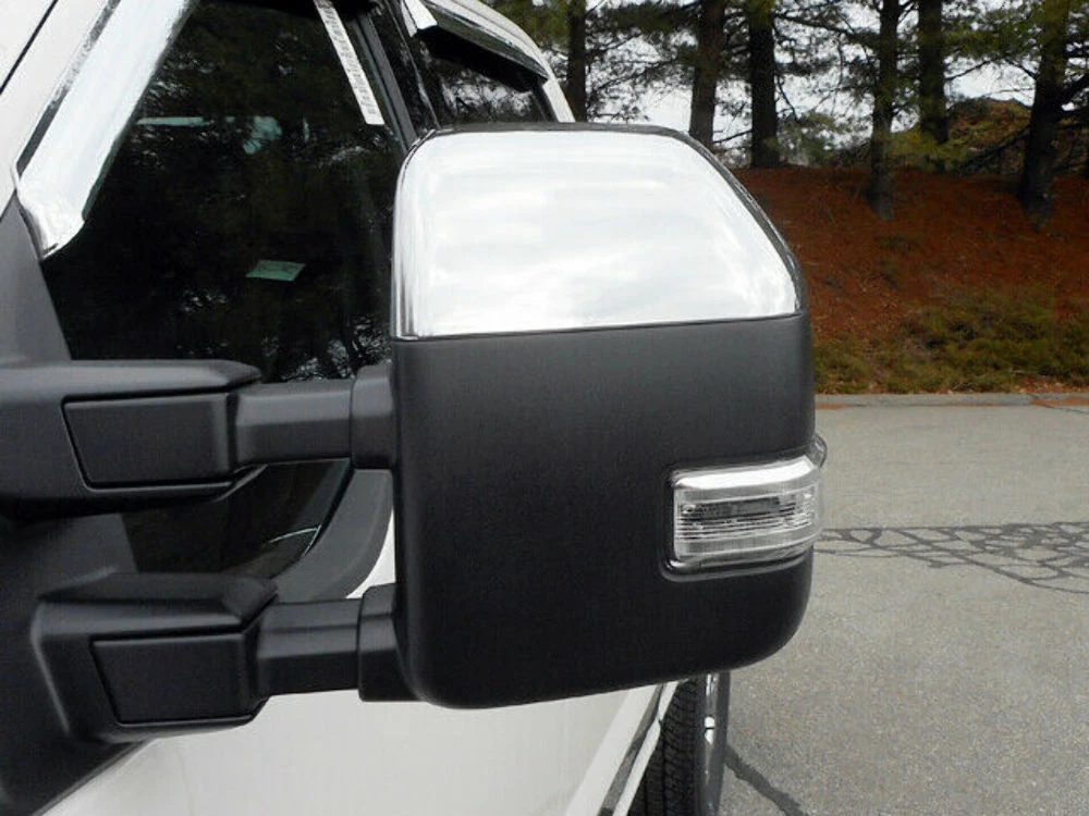 QAA MC57321 Chrome Mirror Cover Set 2Pc Fits 17-22 Super Duty | eBay