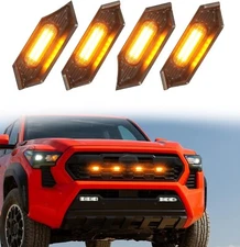 LED Front Grille Grill Lights For 2024 2025 Tacoma TR D Off Road Sport OEM Grill