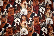 DARLING DOGS FROM ROBERT KAUFMAN- 100 COTTON FABRIC