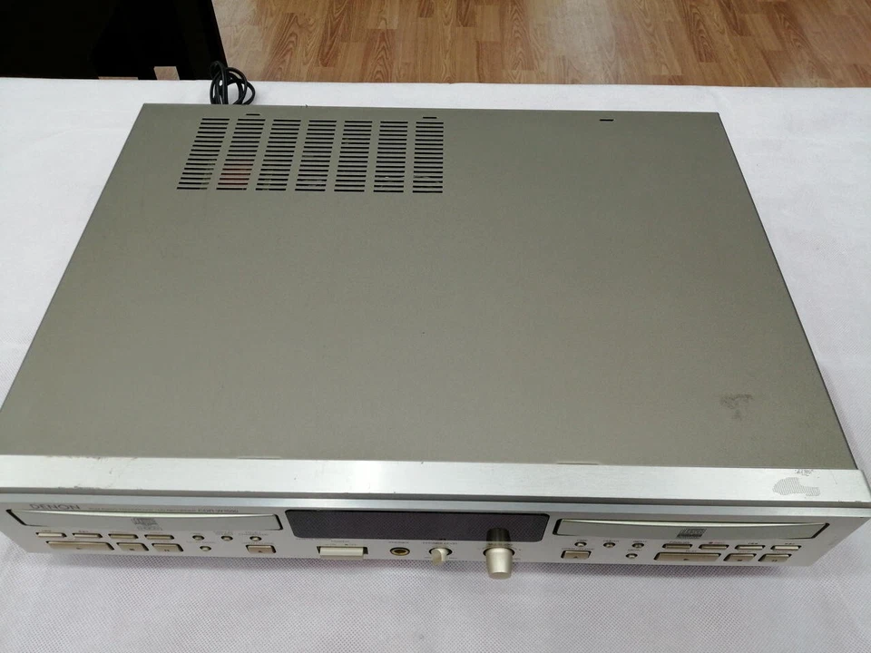 【JUN】Denon CDR-W1500 CD Recorder Dual Deck Recorder AC100V from japan - Image 2 of 4
