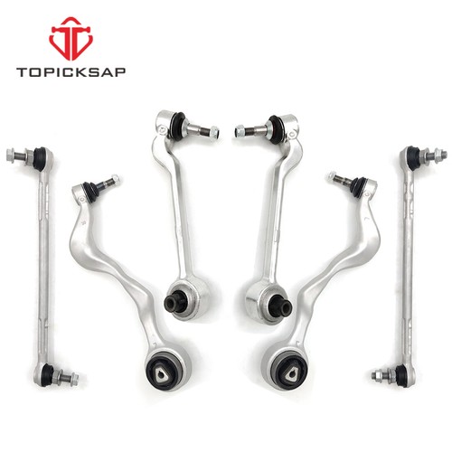 6 Pc Front Control Arms w/ Sway Bar Links For BMW 325i 330i 335i 128i