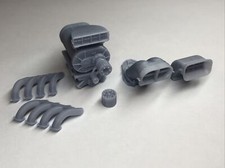 124 - 125 Psi Supercharger Kit Revell Tamiya Monogram Aoshima Fujimi