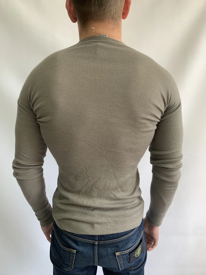 Rare vintage louis vuitton lv men’s long sleeve wool sweater pullover - Image 2 of 4