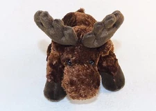 7" Moose Beanbag  Plush Animal, Stands or Sits, Brand New w/Tags, Free Shipping!