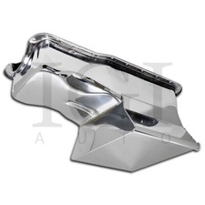 Fits 65-87 Ford Small Block 260 289 302 Drag Racing Oil Pan Front Sump 7q Chrome Fits 65-87 Ford Small Block 260 289 302 Drag Racing Oil Pan Front Sump 7q Chrome