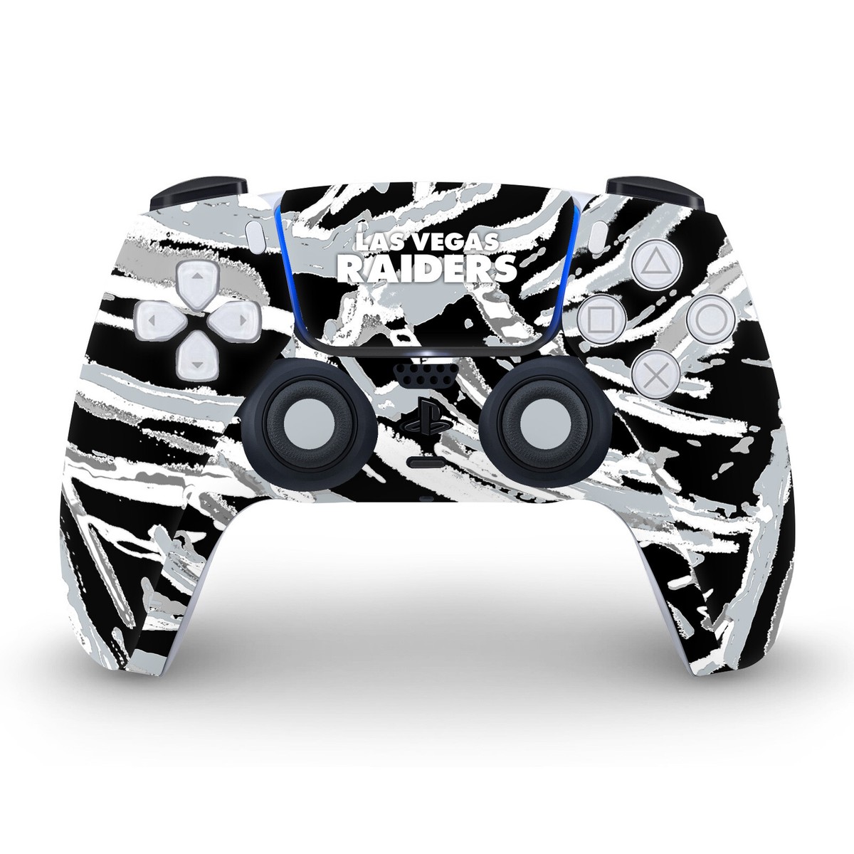 OFFICIAL NFL LAS VEGAS RAIDERS VINYL SKIN FOR SONY PS5 DISC EDITION BUNDLE