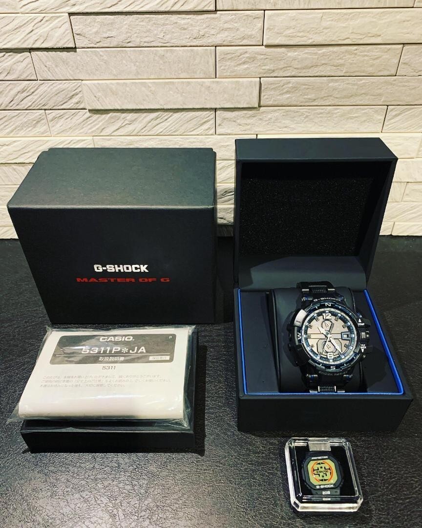 CASIO G-SHOCK GRAVITYMASTER GW-A1100FC-1AJF Solar Composite Band
