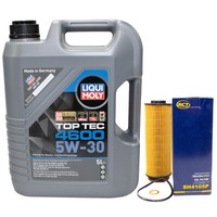 MotoröL Set 5W-30 5 Liter + ÖLfilter SH 4105 P FüR BMW 3Er 7Er 3Er Touring