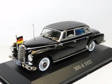 ATLAS EDITIONS MERCEDES-BENZ 300 D 1957 BLACK 1/43