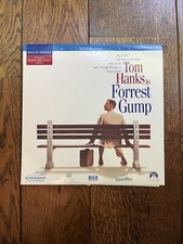FORREST GUMP 2-Laserdisc LD SET WIDESCREEN FORMT VERY GOOD CONDITION W/MAKING-OF