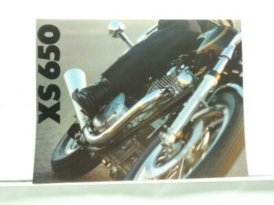 1979 Yamaha XS650 Motorcycle Dealer Sales Brochure B6358 | eBay